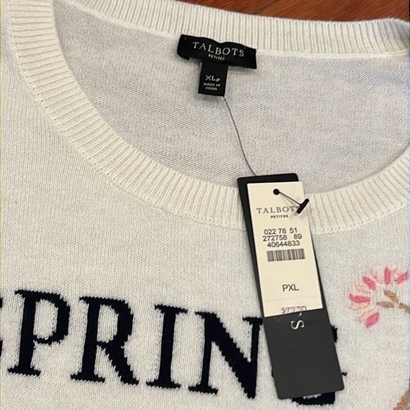 💫 New 3 Piece Outfit Bundle Talbots and J Jill Sweater Pants Size PXL and LP - Picture 4 of 16